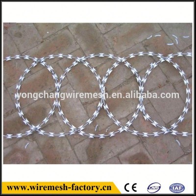 unit weight of razor barbed wire