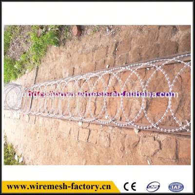 razor blade barbed wire price per roll